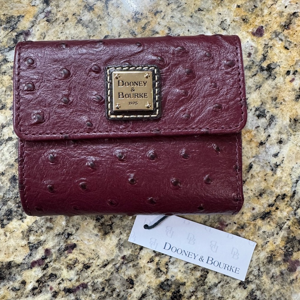 Dooney & Bourke Burgundy Wallet